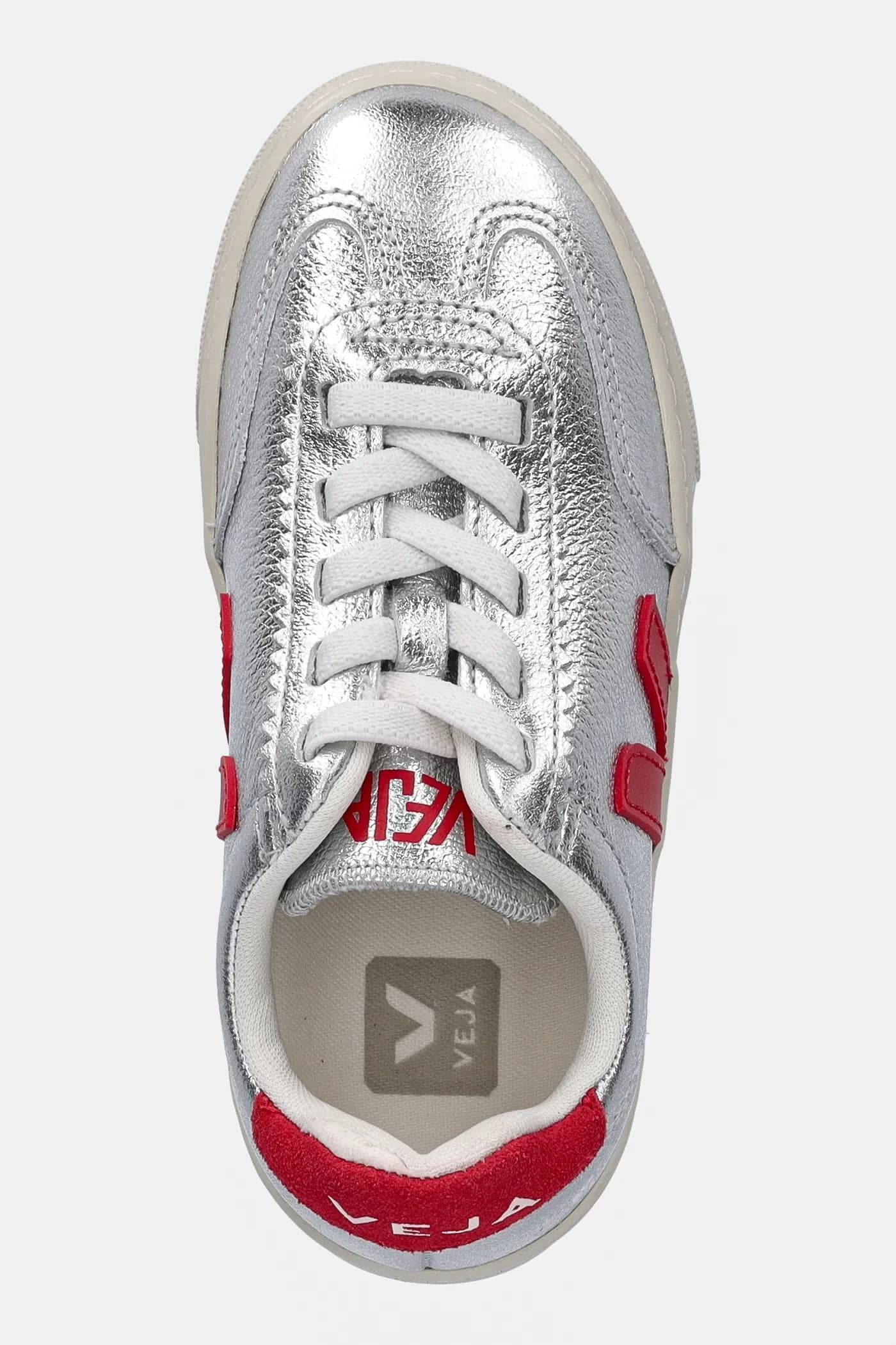 Детские кожаные кроссовки Small Volley - фото 4