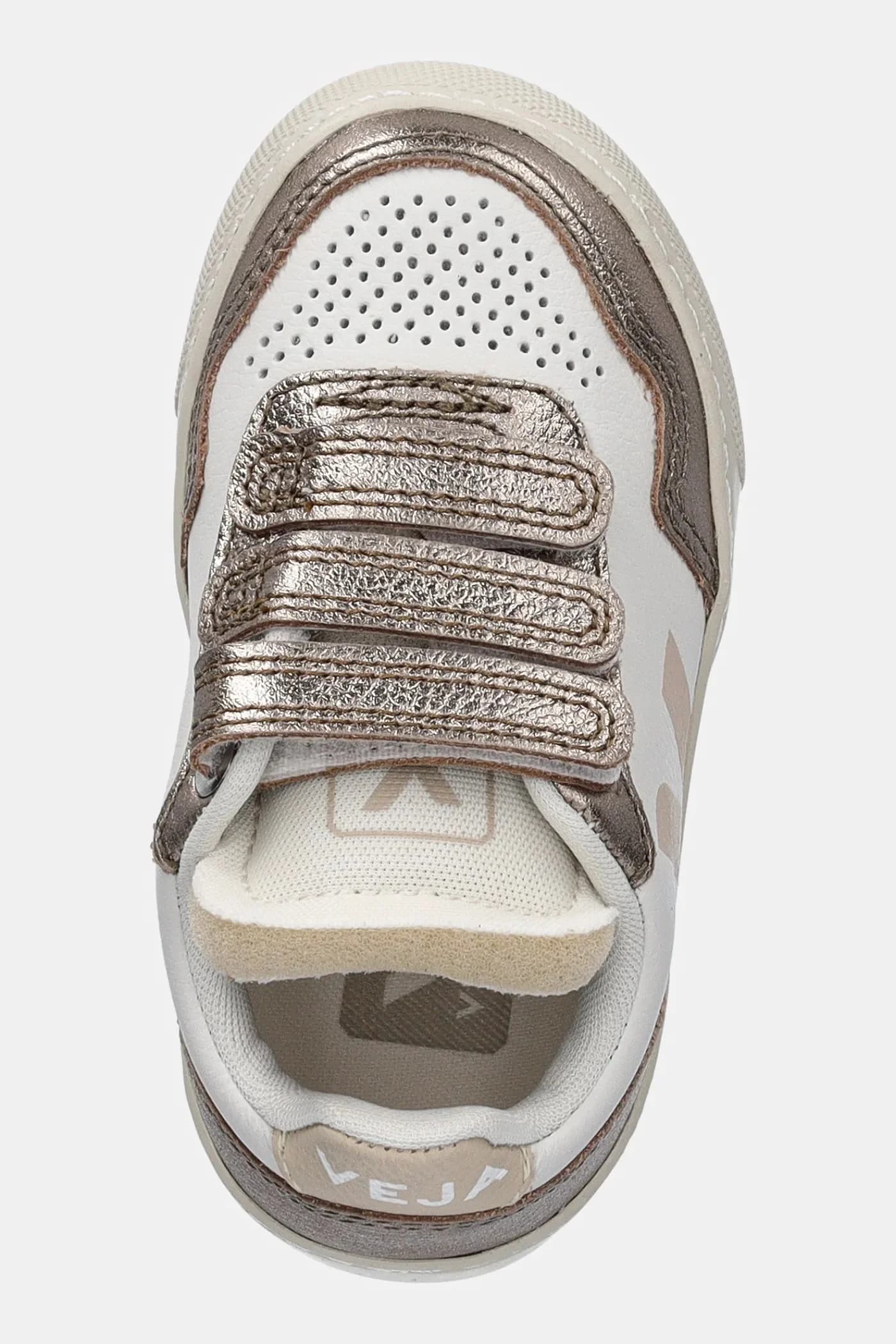 Детские кожаные кроссовки Small V-90 - фото 4