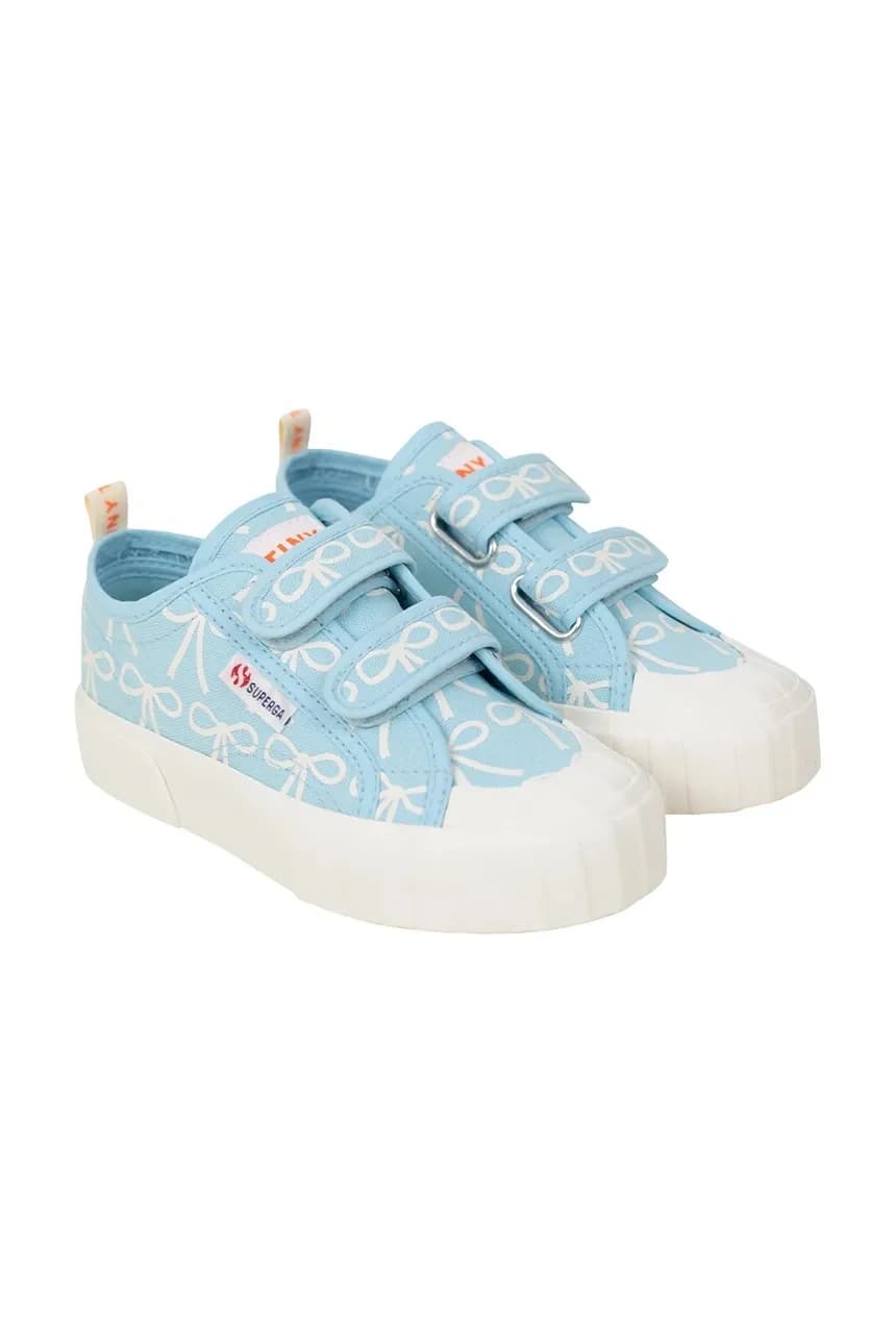 BOWS SNEAKERS X Superga детские кроссовки - фото 2