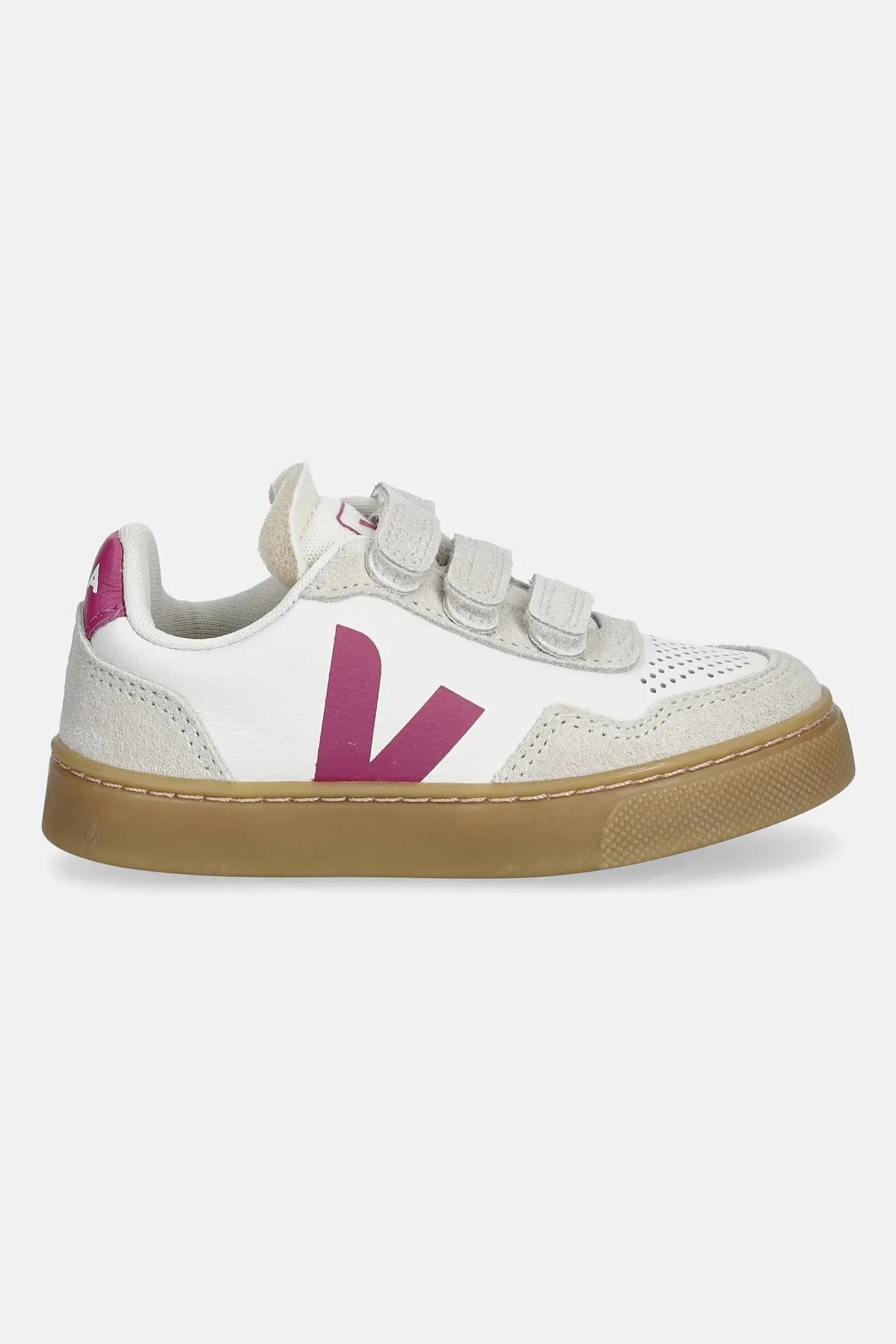 Детские кожаные кроссовки Small V-90 - фото 2