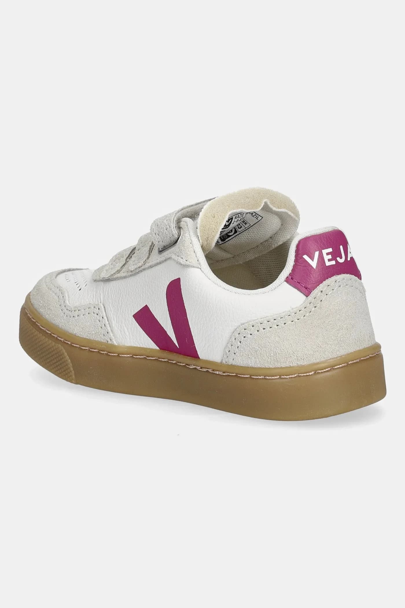 Детские кожаные кроссовки Small V-90 - фото 3