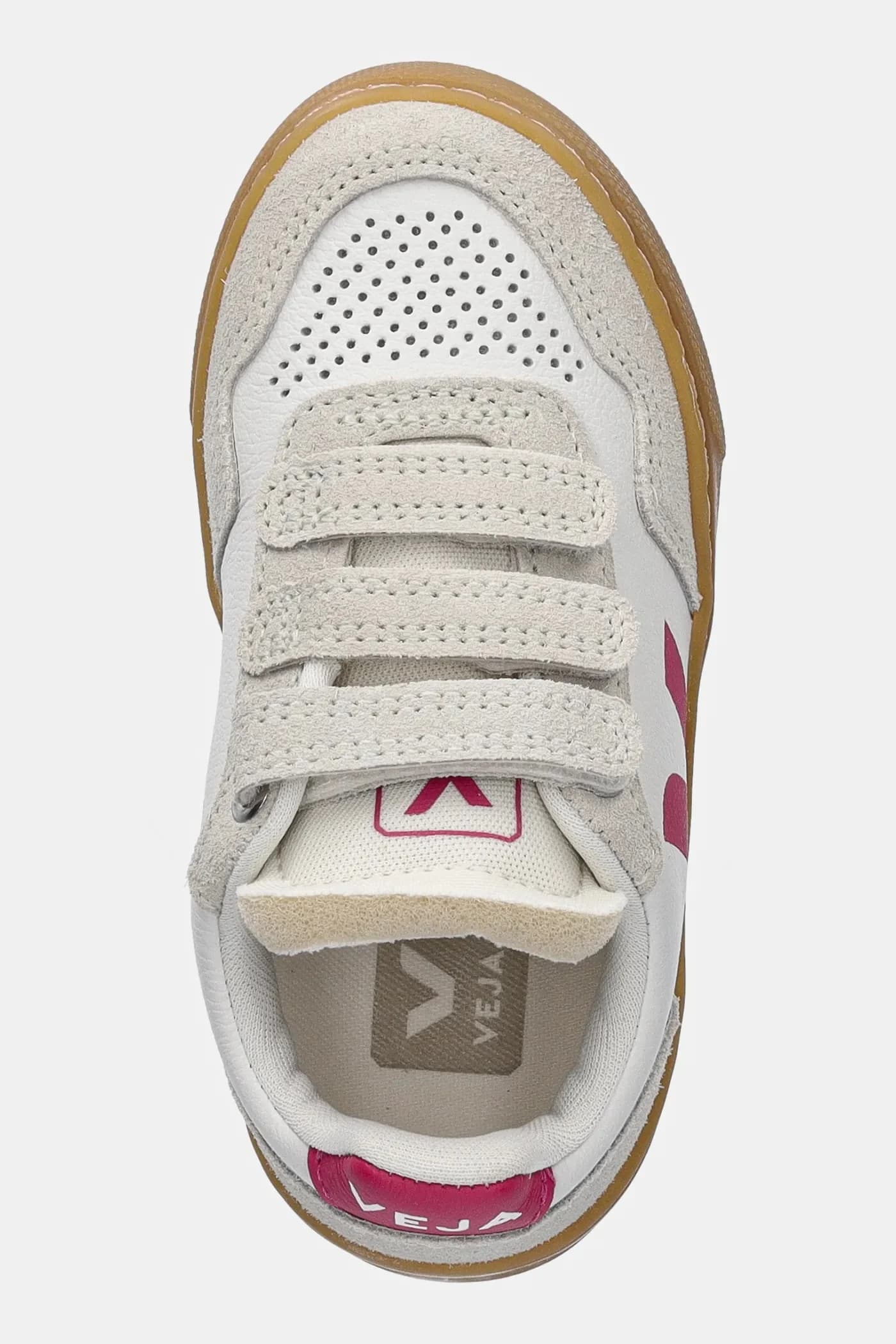 Детские кожаные кроссовки Small V-90 - фото 4