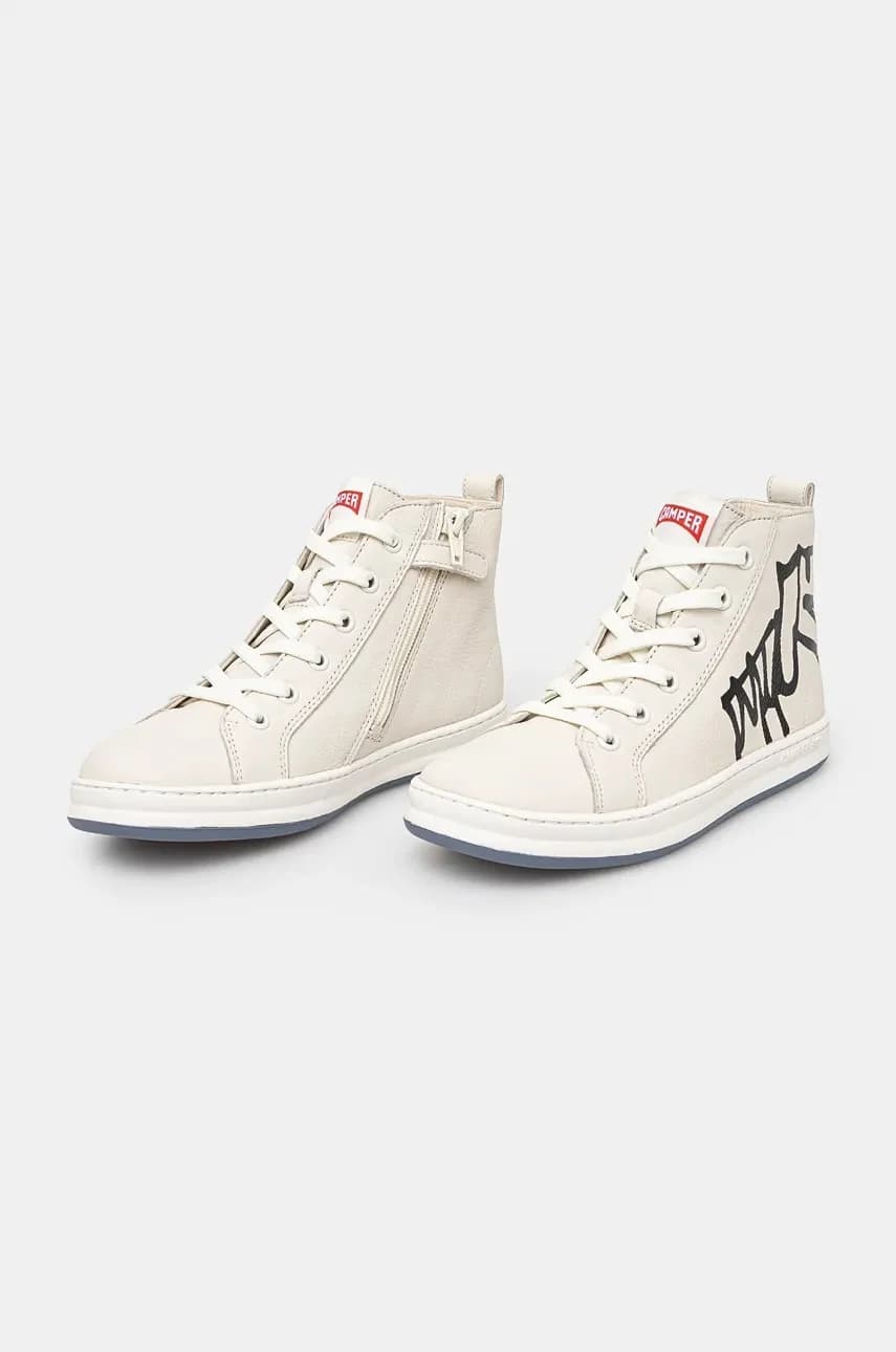 Детские кроссовки из кожи GRP - фото 4