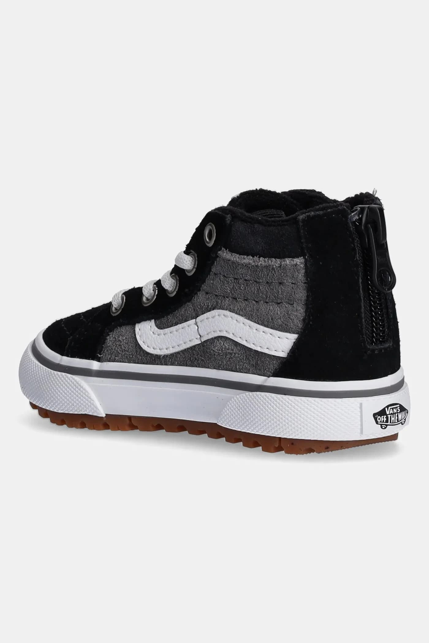 Детские кожаные кроссовки MTE SK8-Hi Zip - фото 3