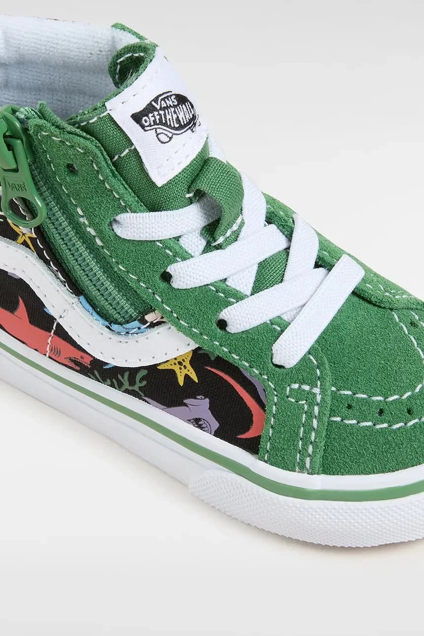 Детские кроссовки SK8-Hi Reissue Side Zip - фото 3