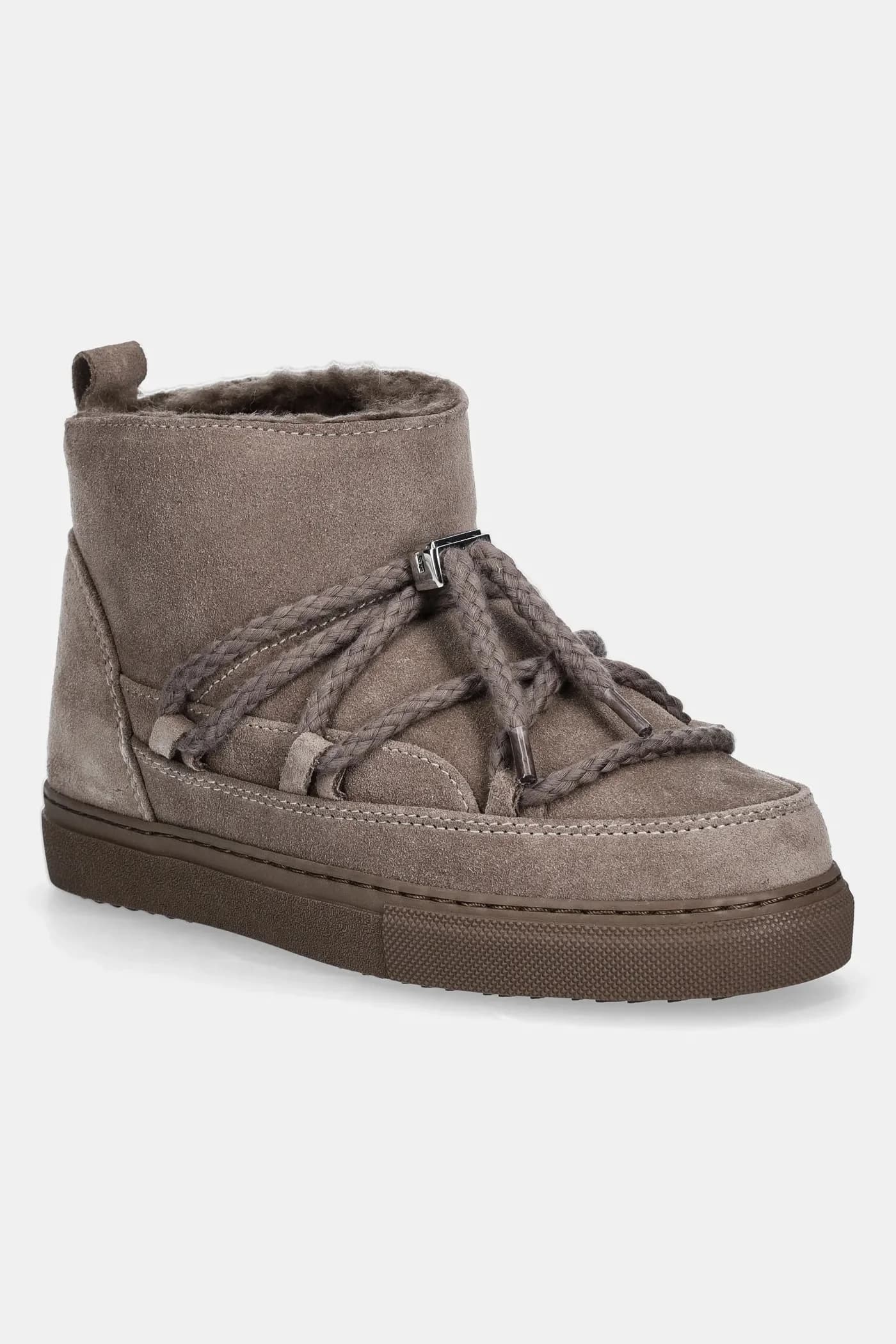 Замшевые зимние ботинки CLASSIC LOW