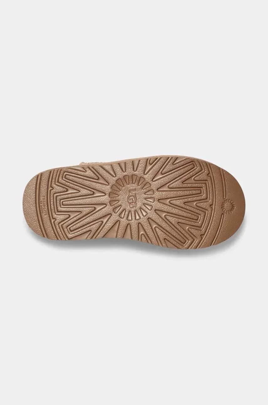 Детские замшевые зимние ботинки CLASSIC ULTRA MINI PLATFORM - фото 6