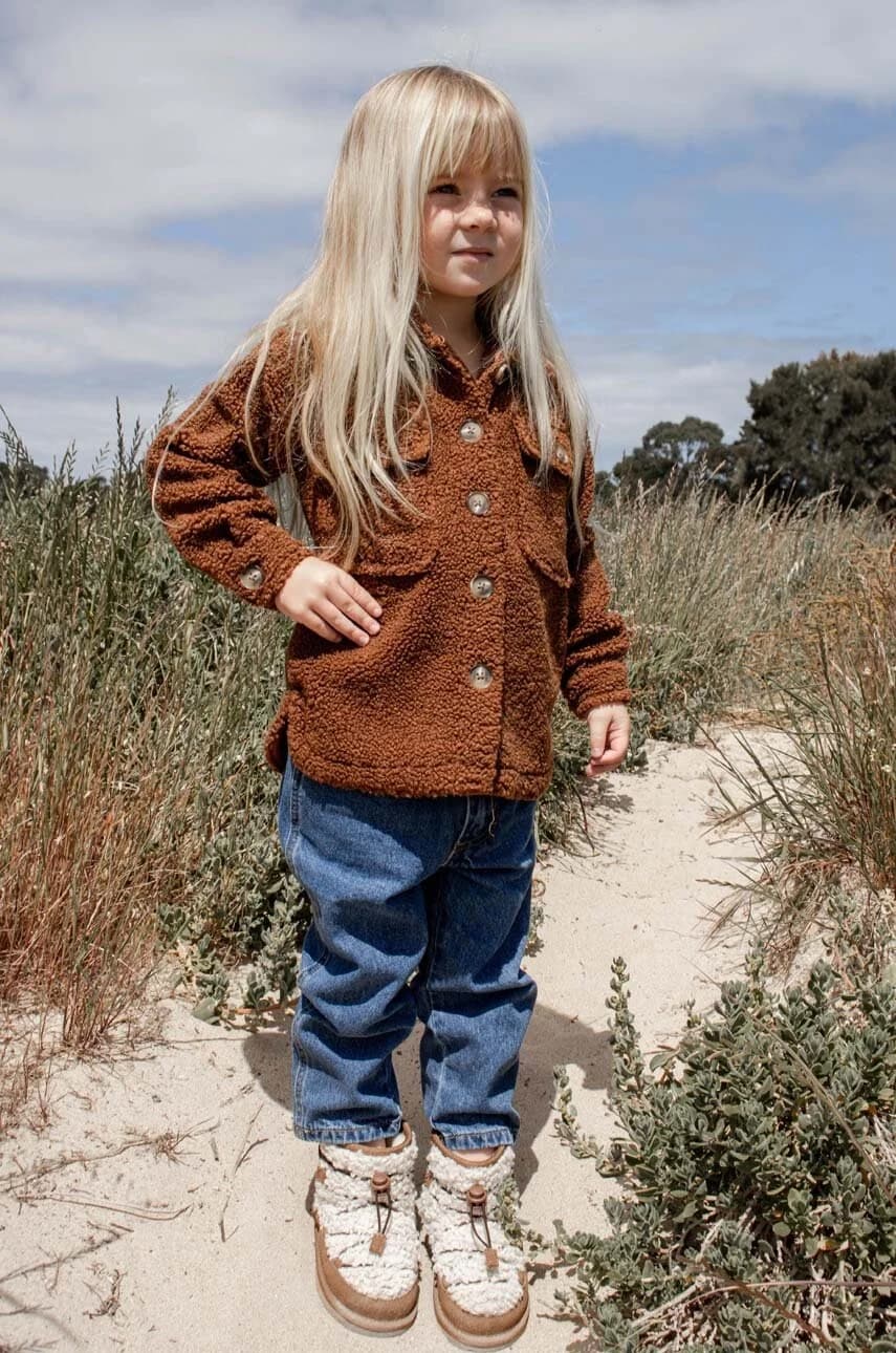 Детские замшевые зимние ботинки Mauboy - фото 2