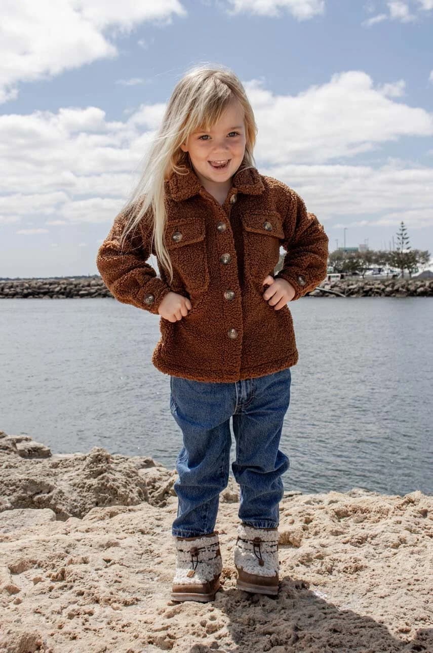 Детские замшевые зимние ботинки Mauboy - фото 9