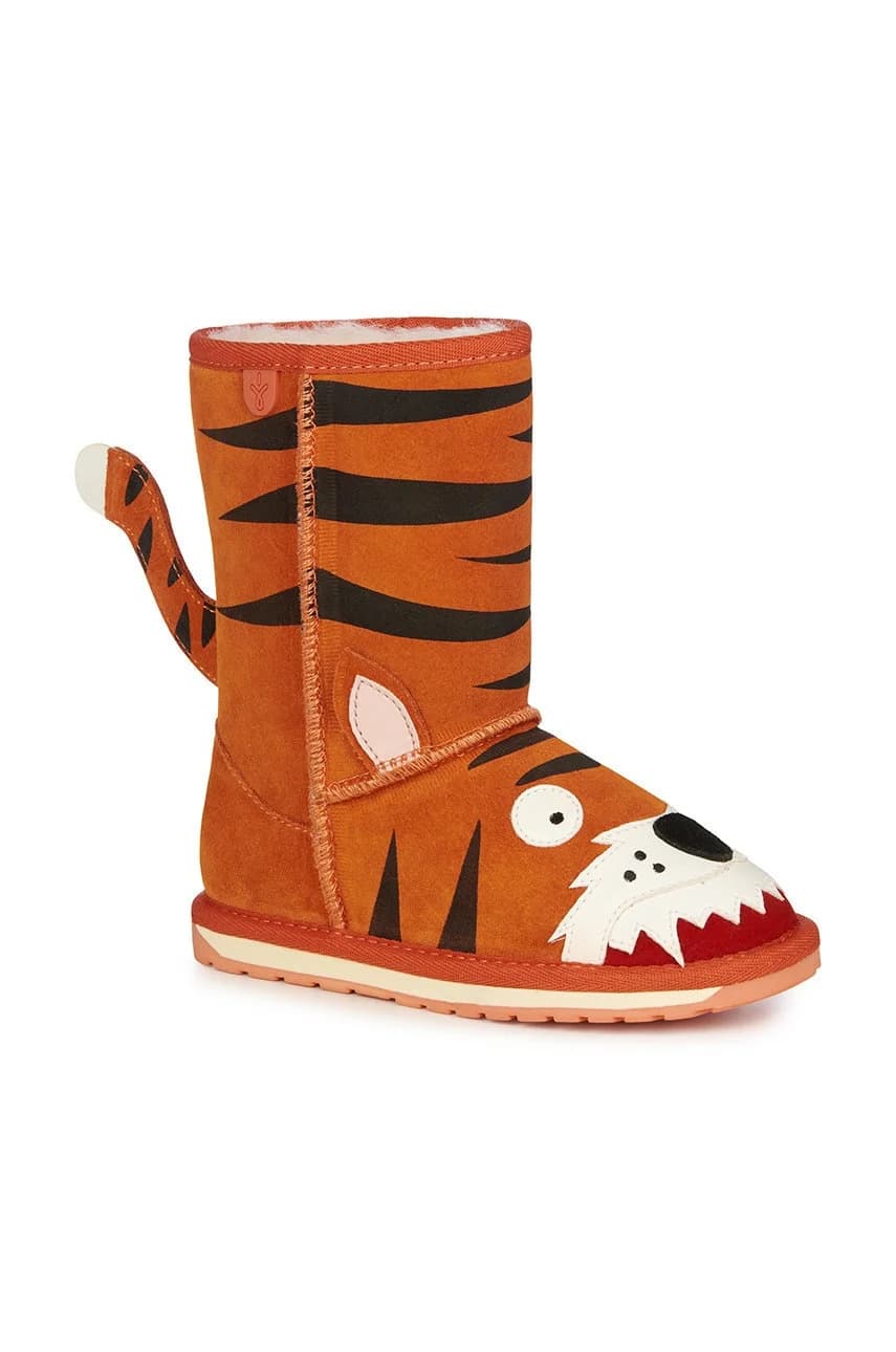 Детские замшевые зимние ботинки Tiger - фото 2
