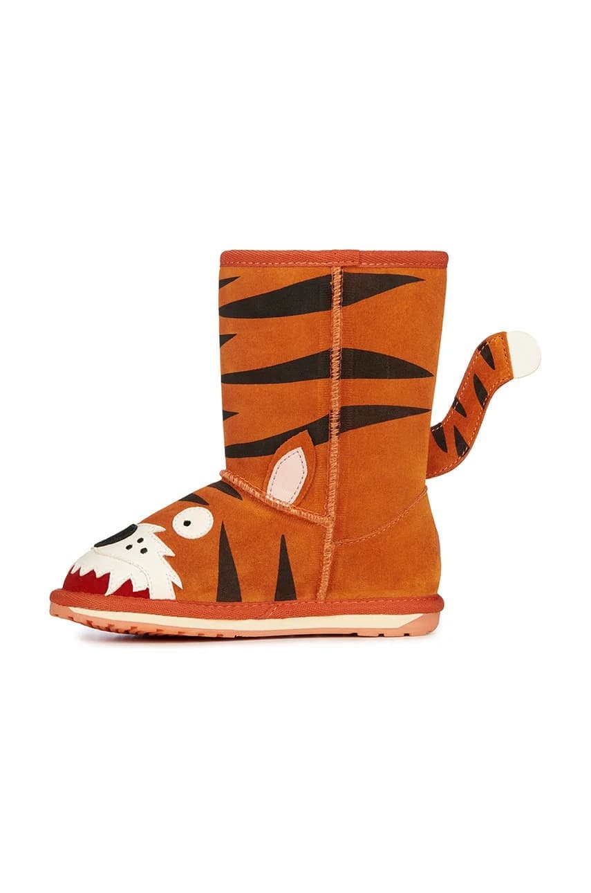 Детские замшевые зимние ботинки Tiger - фото 4