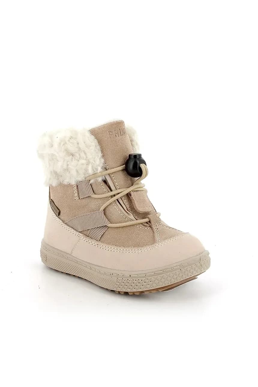 Детские кожаные зимние ботинки