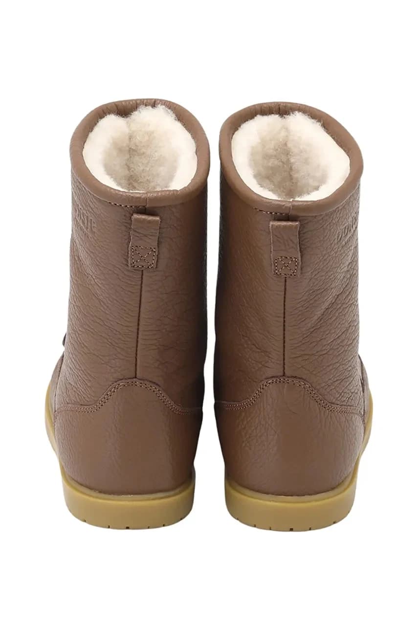 Детская кожаная зимняя обувь Wadudu Classic Boots Bear - фото 5