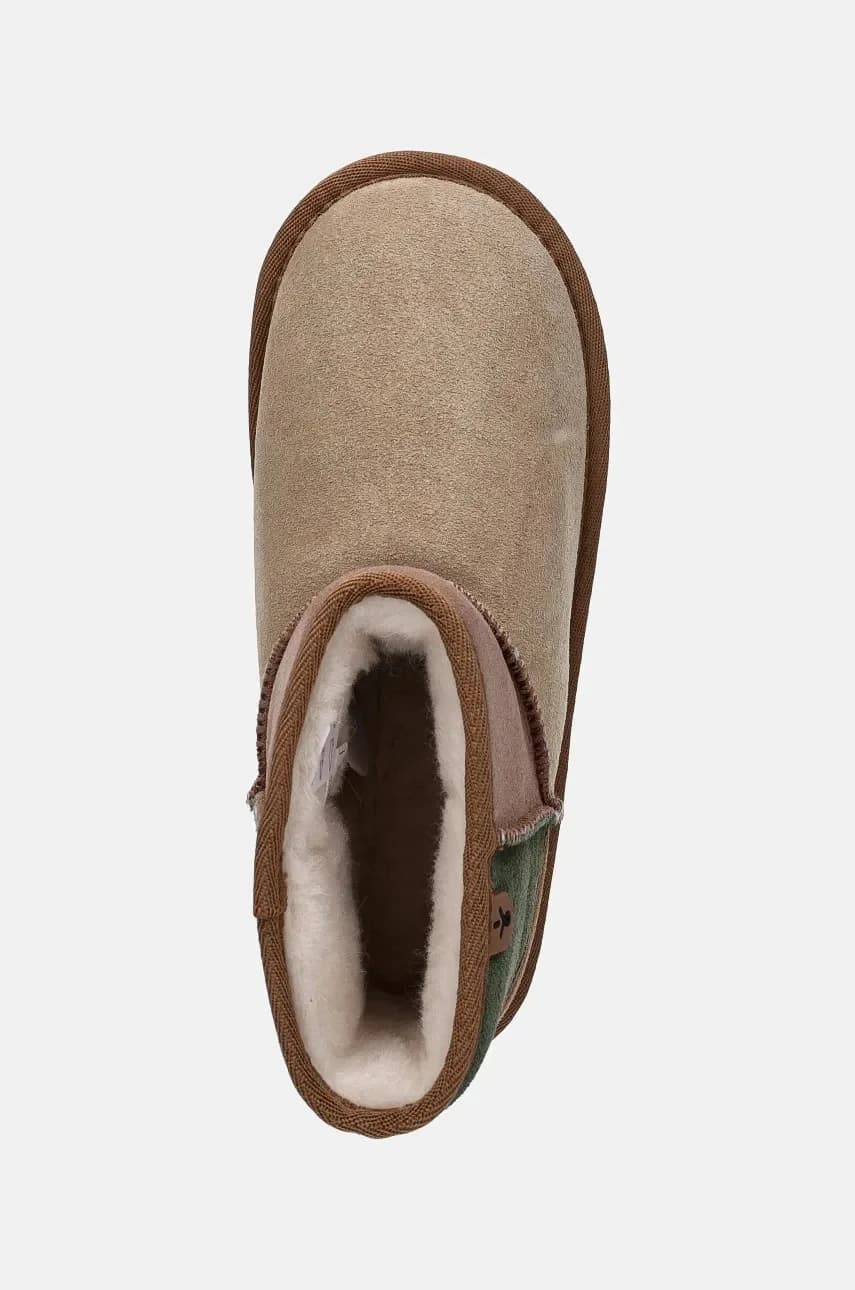 Детские замшевые зимние ботинки Wallaby Mini Patchwork - фото 4