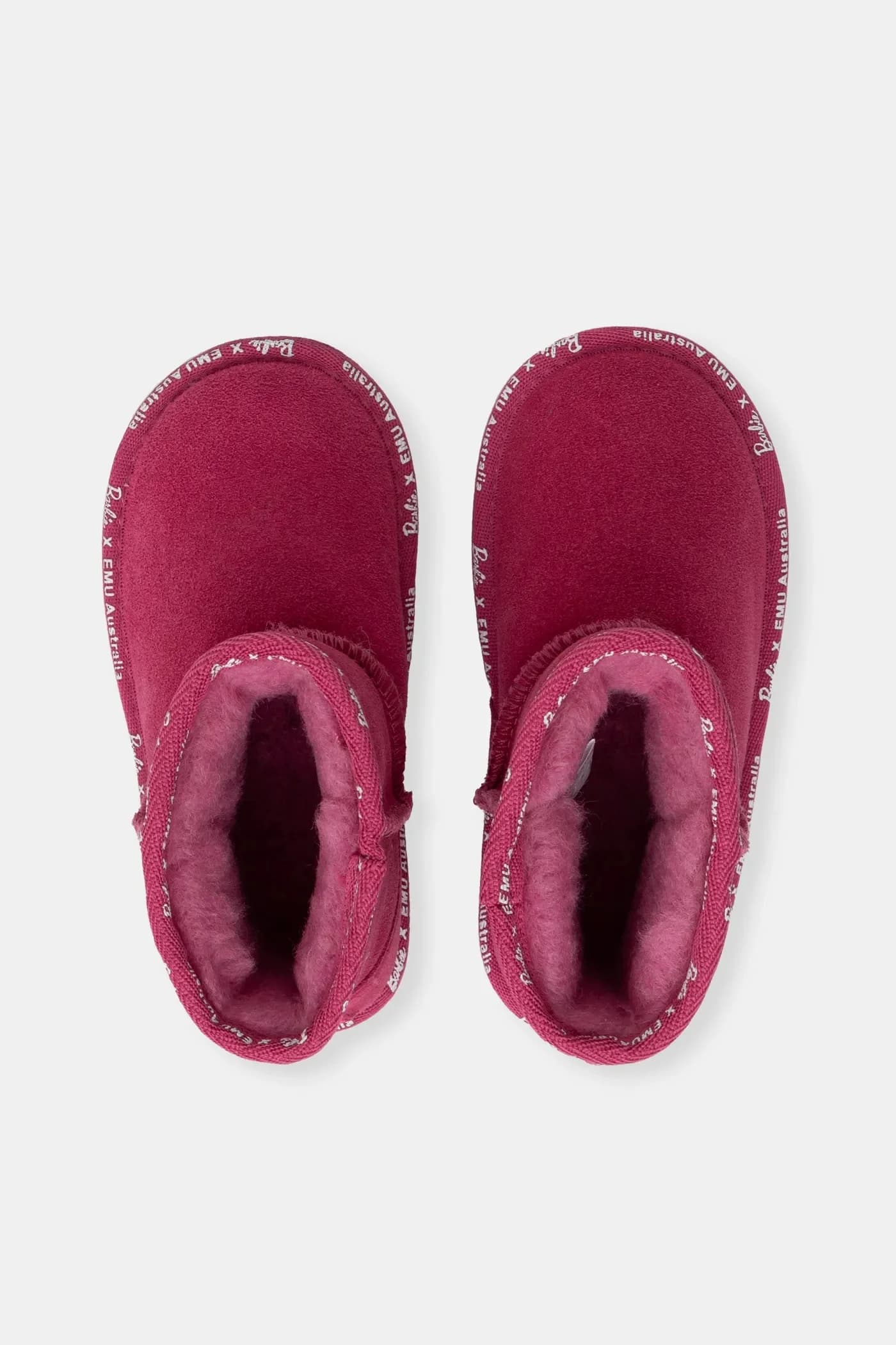 Детские замшевые зимние сапоги Barbie Wallaby Mini - фото 4