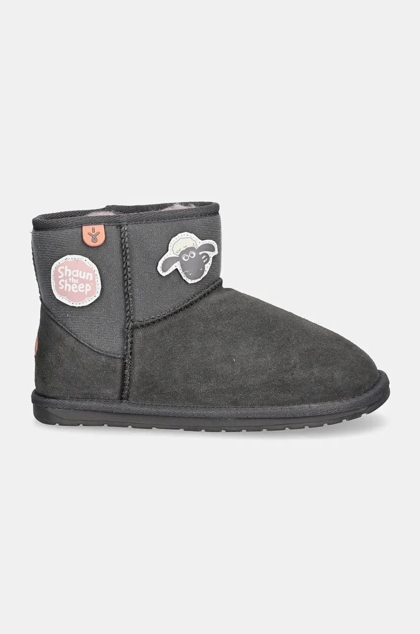 Детские замшевые зимние ботинки Shaun The Sheep Play - фото 2