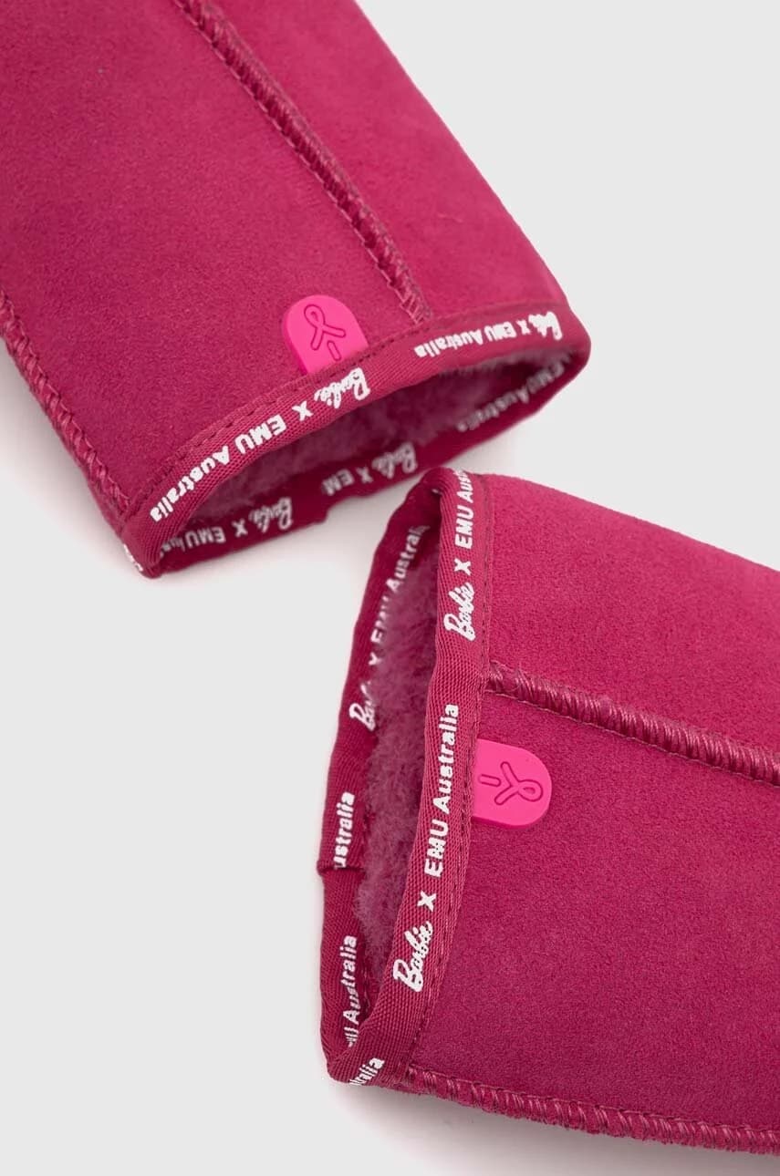 Детские замшевые зимние сапоги Барби? Уоллаби Ло - фото 4