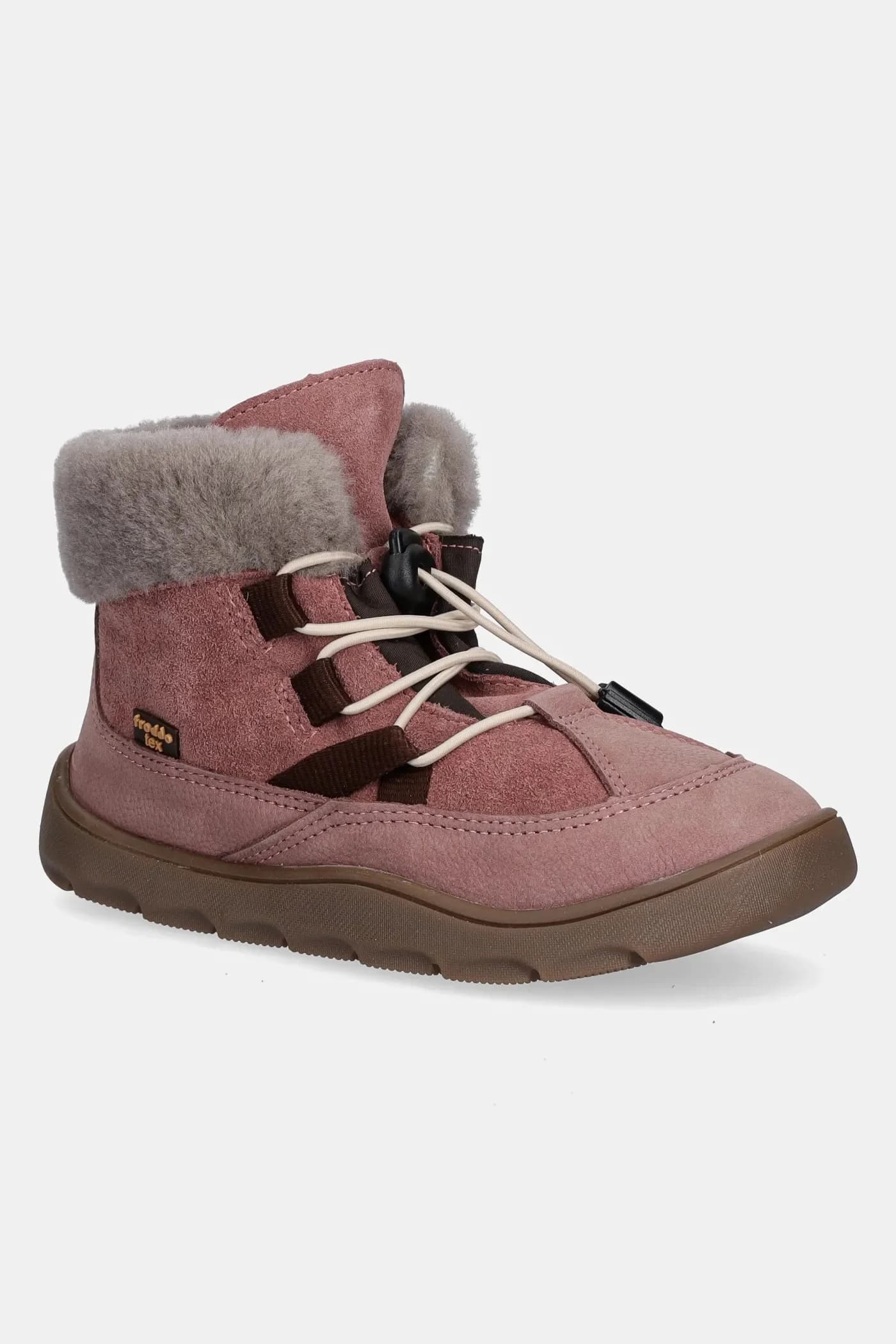 Детская замшевая зимняя обувь ZERU TEX COSY BAREFOOT