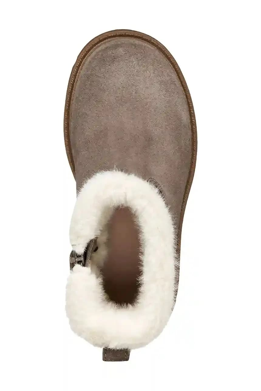 ШАЙЛАКС детская зимняя обувь из нубука - фото 5