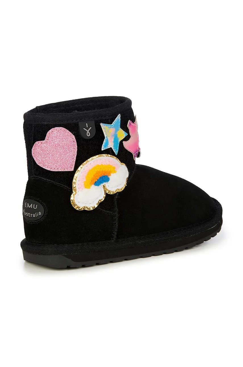 Детские замшевые зимние ботинки Wallaby Mini Play - фото 3