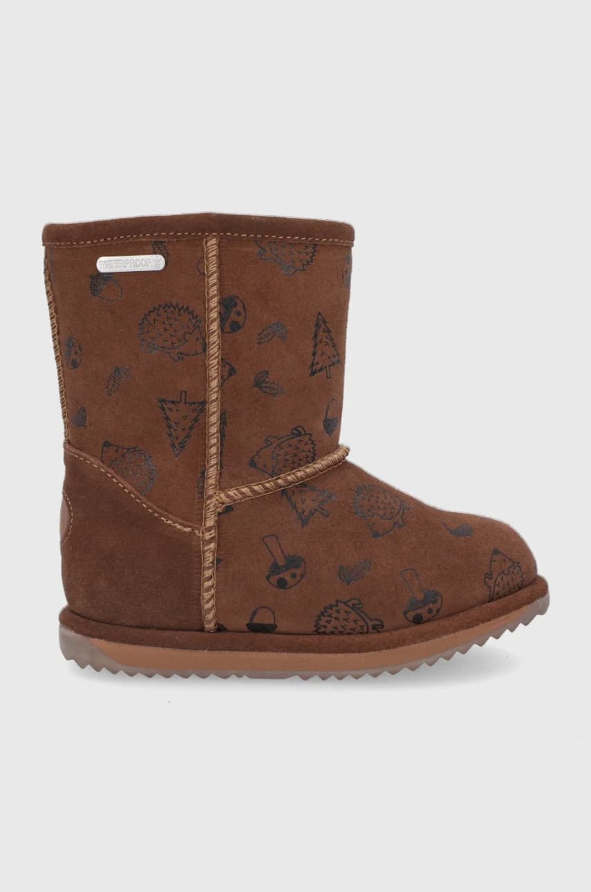 Детские замшевые зимние ботинки Woodland Brumby
