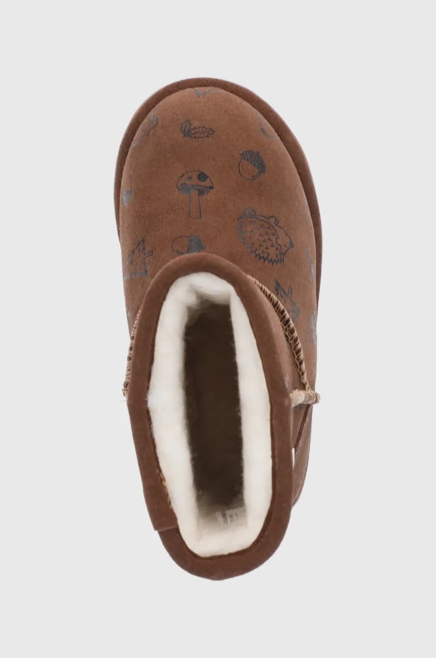 Детские замшевые зимние ботинки Woodland Brumby - фото 4