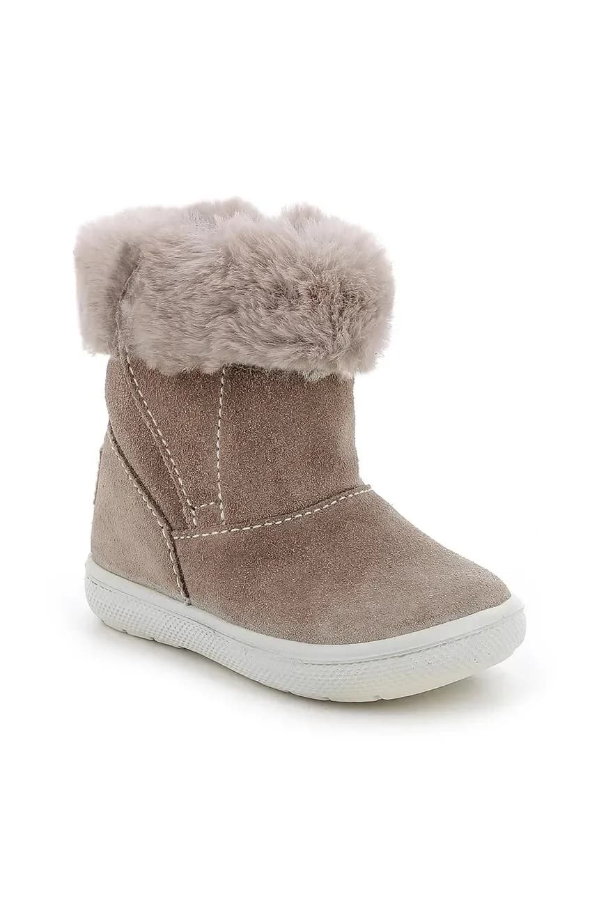 Детская замшевая зимняя обувь