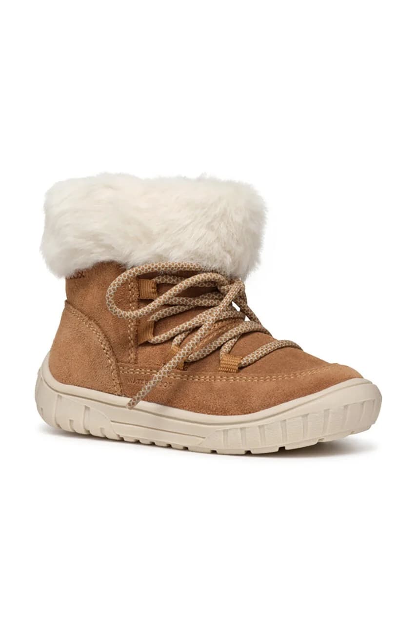 Детские замшевые зимние ботинки OMAR WPF