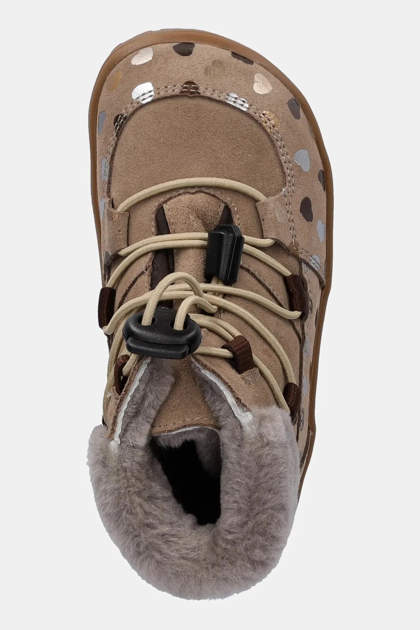 Детская замшевая зимняя обувь BAREFOOT UP FURRY TEX - фото 4