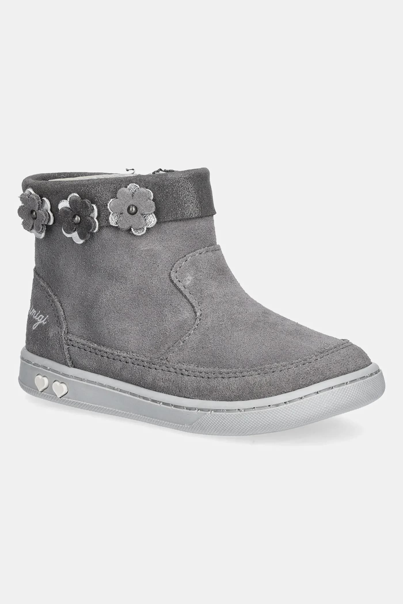 Детская замшевая зимняя обувь