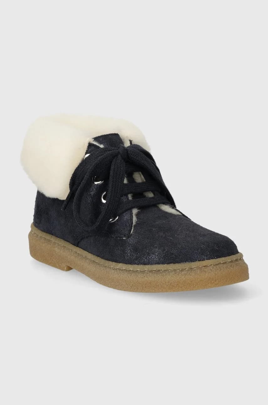 TRIX FUR G детская замшевая зимняя обувь - фото 2