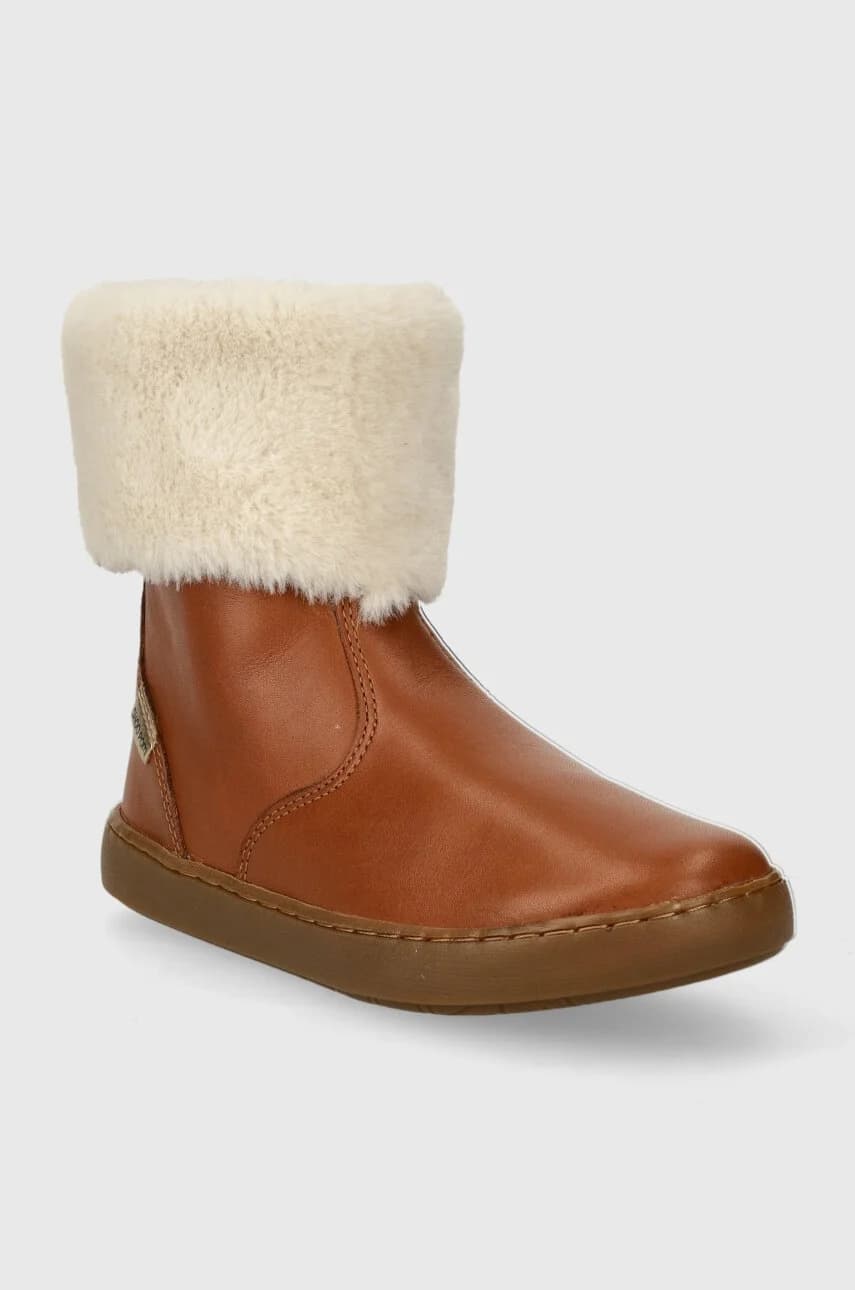 Детская кожаная зимняя обувь - фото 2