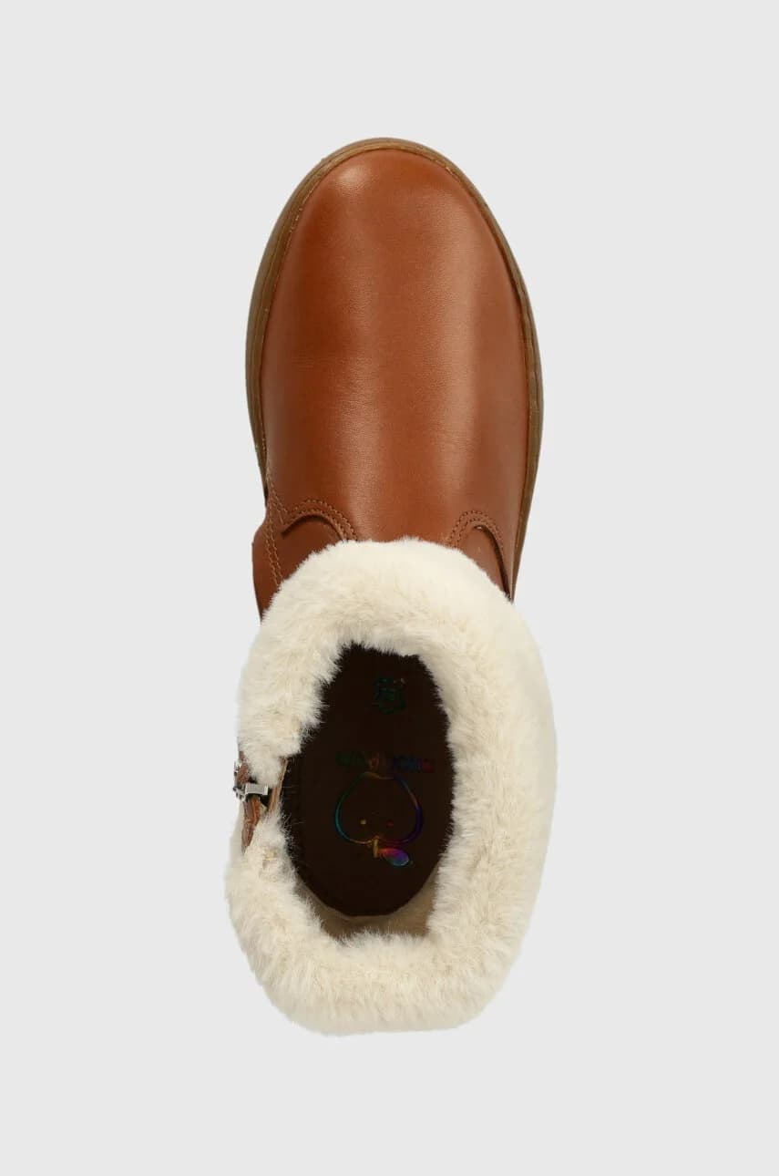 Детская кожаная зимняя обувь - фото 4