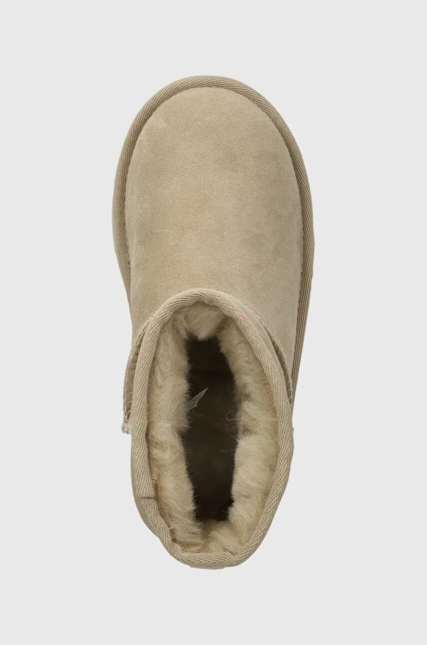 Детские замшевые зимние ботинки Classic Mini II - фото 4