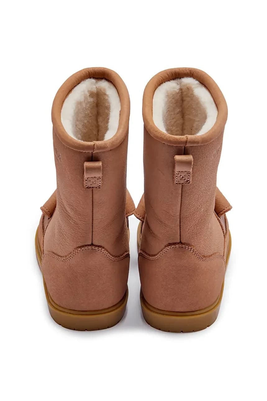 Детская кожаная зимняя обувь Wadudu Classic Boots Dog - фото 5