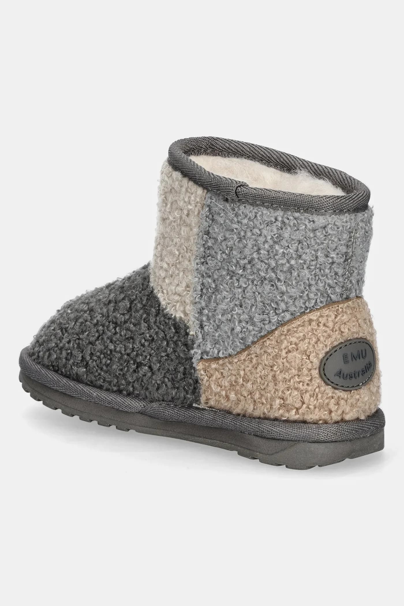 Детские зимние ботинки Wallaby Mini Teddy Patch - фото 3