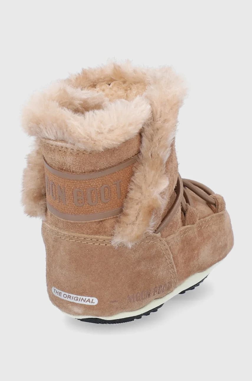 Детские замшевые зимние ботинки - фото 3