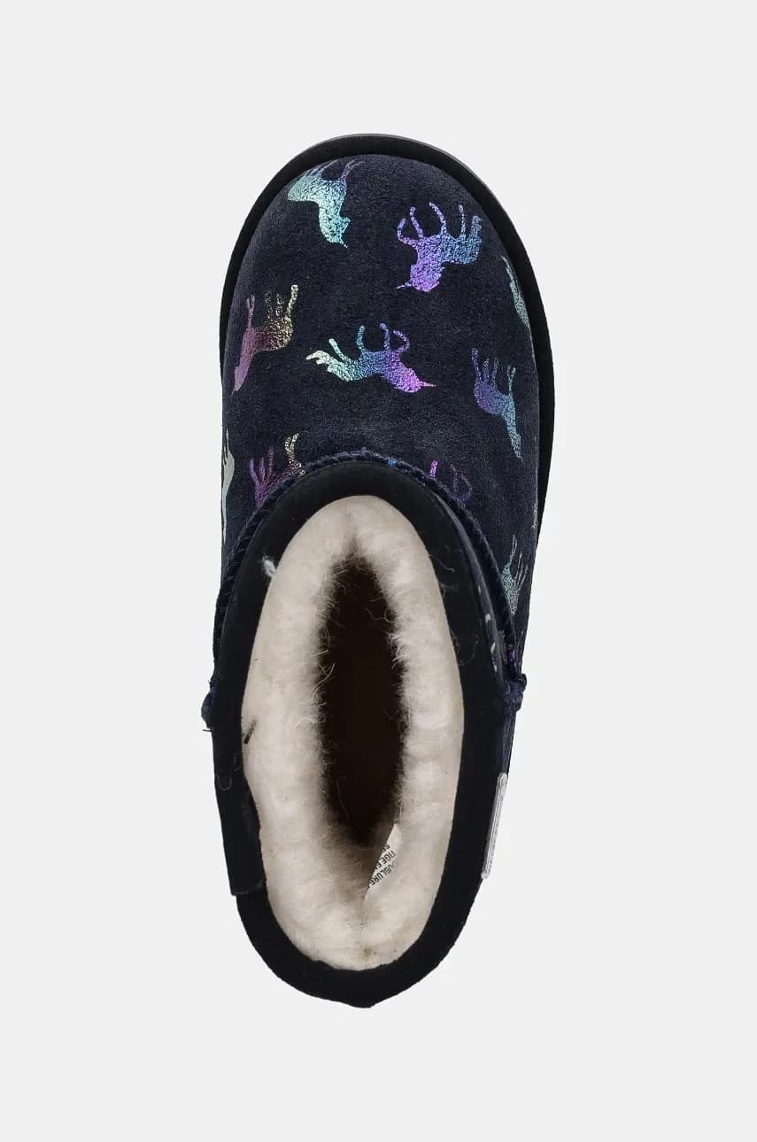 Детские замшевые зимние ботинки Rainbow Unicorn Brumby - фото 4