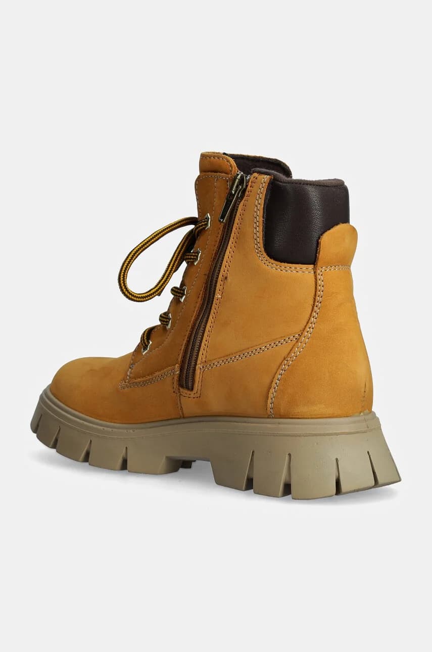 Детская зимняя обувь из нубука - фото 3