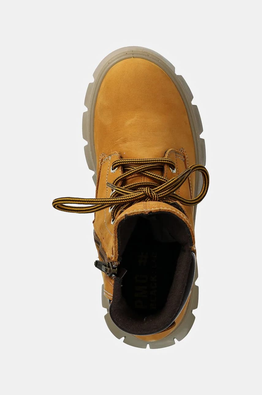 Детская зимняя обувь из нубука - фото 4