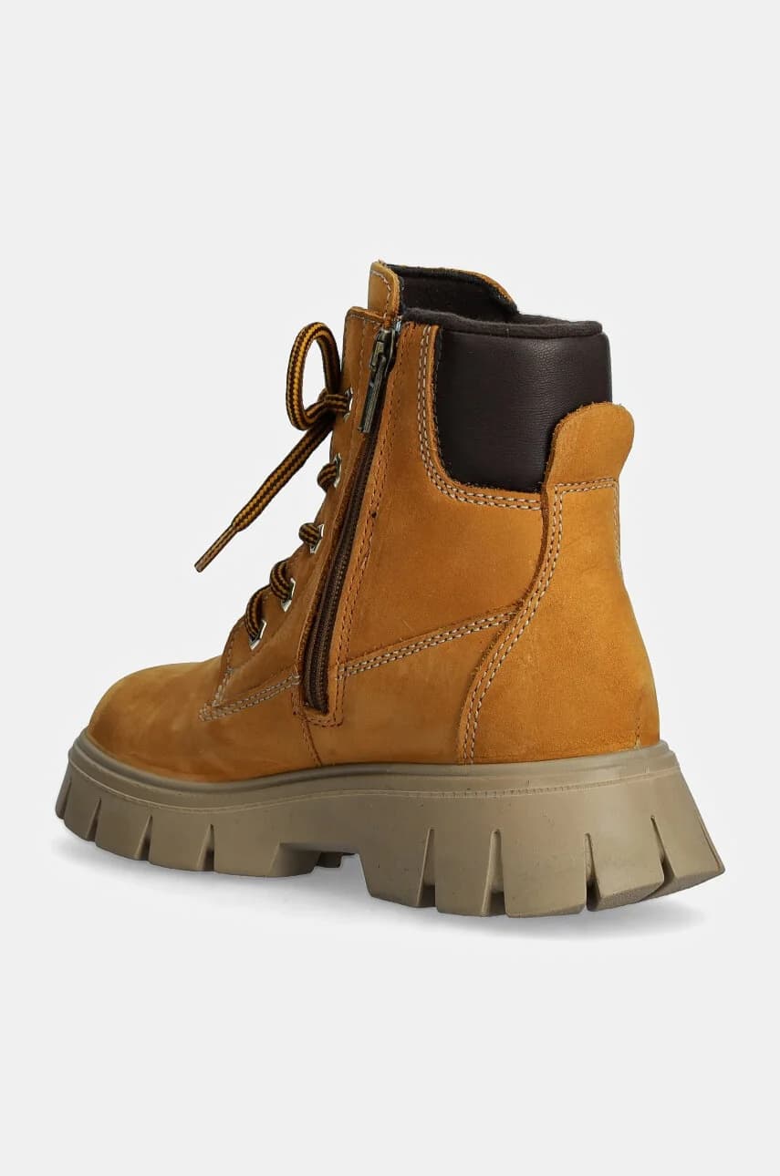 Детская зимняя обувь из нубука - фото 3