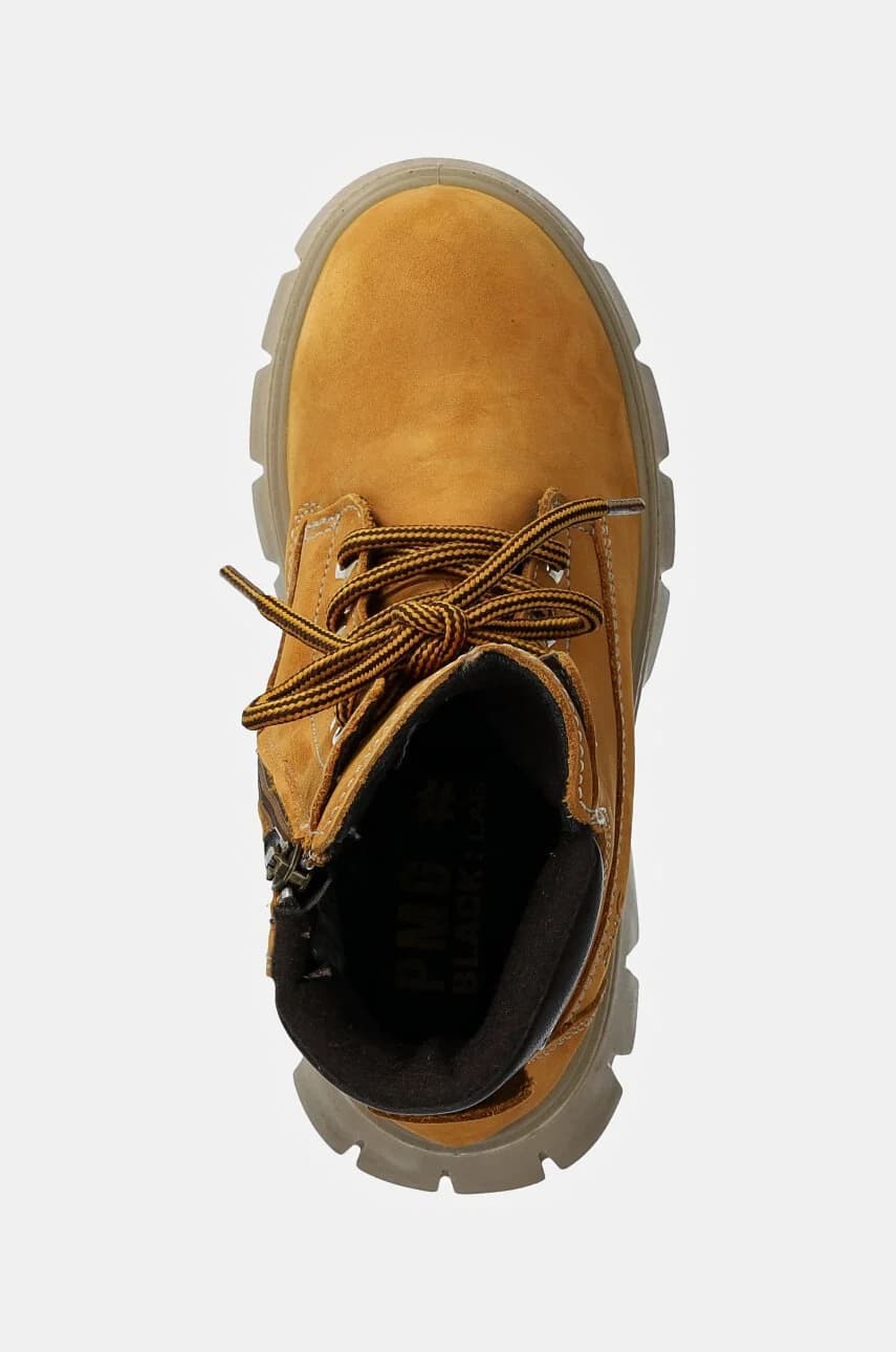 Детская зимняя обувь из нубука - фото 4