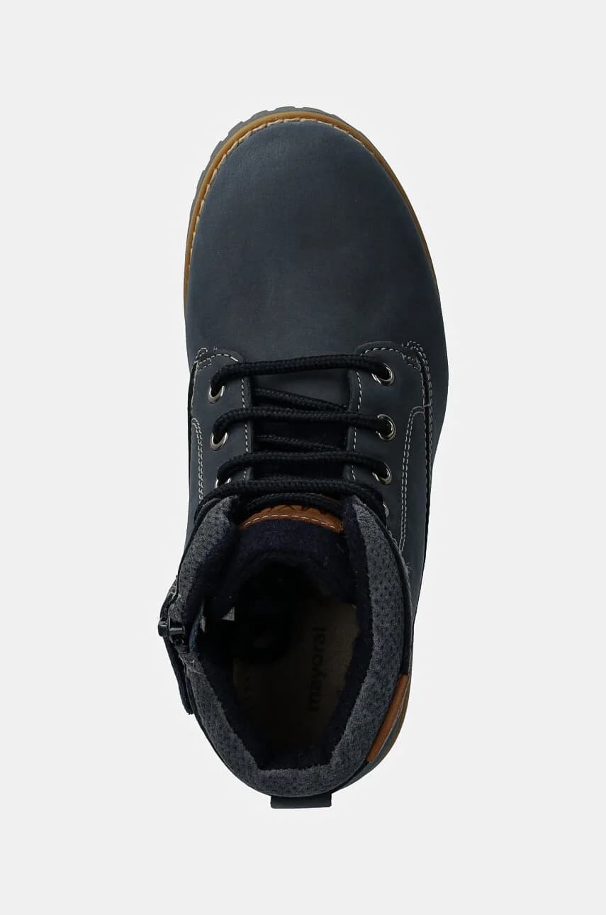 Детская зимняя обувь из нубука - фото 5