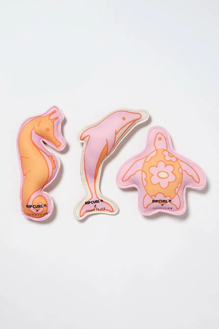 Набор детских игрушек для плавания Ocean Magic Pink x Rip Curl, 3 шт.