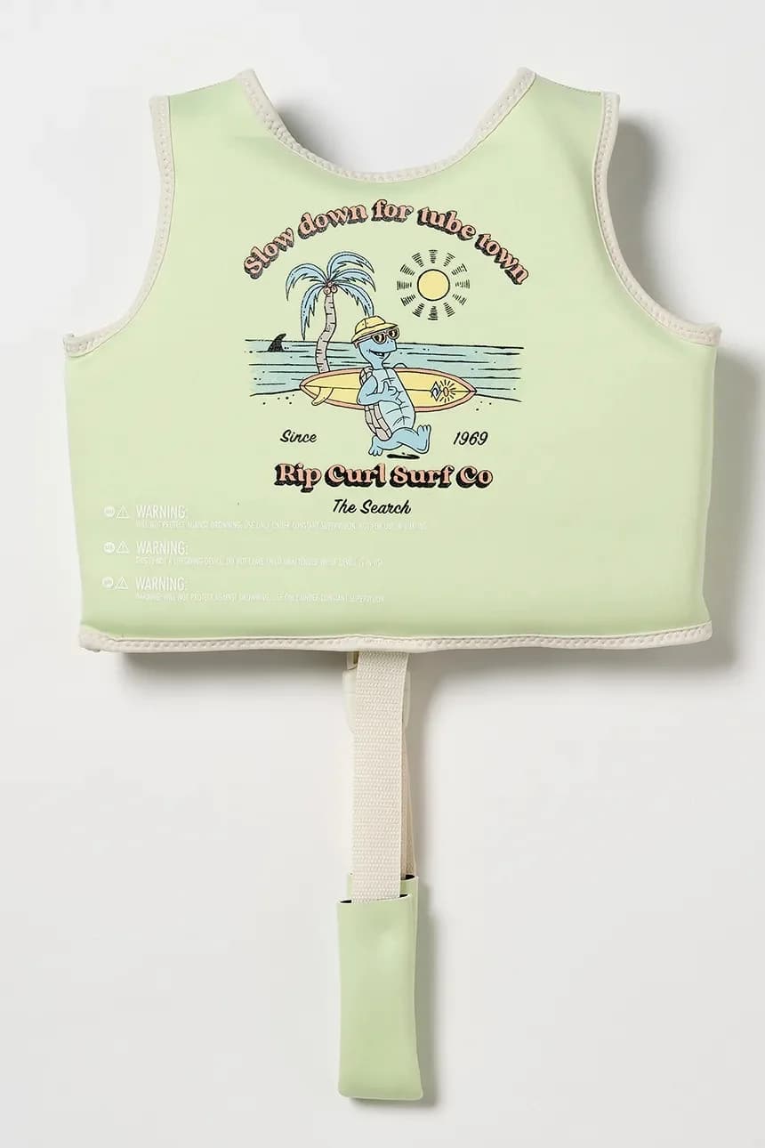 Shred Turtle Aqua x Rip Curl детский купальный жилет для детей 2-3 лет - фото 2