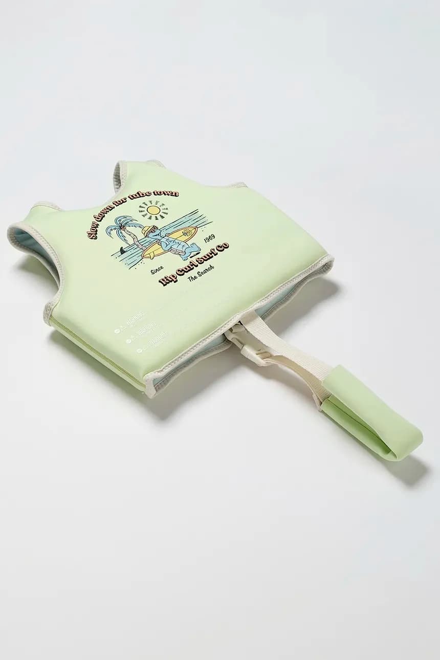 Shred Turtle Aqua x Rip Curl детский купальный жилет для детей 2-3 лет - фото 4