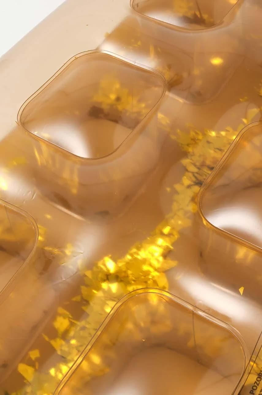 Надувной матрас Disco Gold для купания. - фото 4