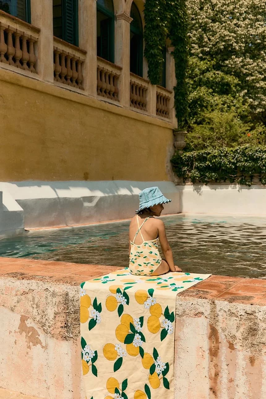 АПЕЛЬСИНОВОЕ ПОЛОТЕНЦЕ детское хлопковое полотенце - фото 3