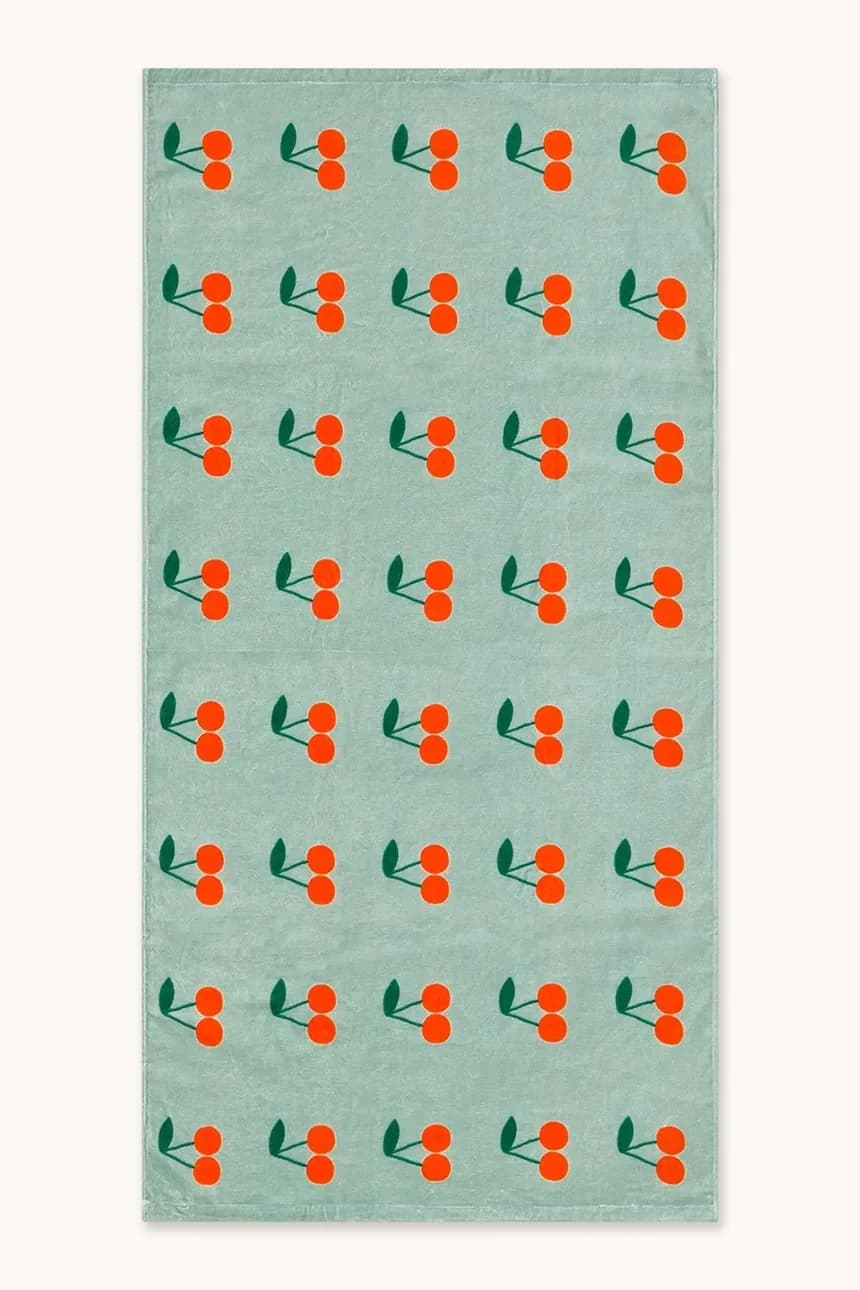CHERRIES TOWEL детское хлопковое полотенце