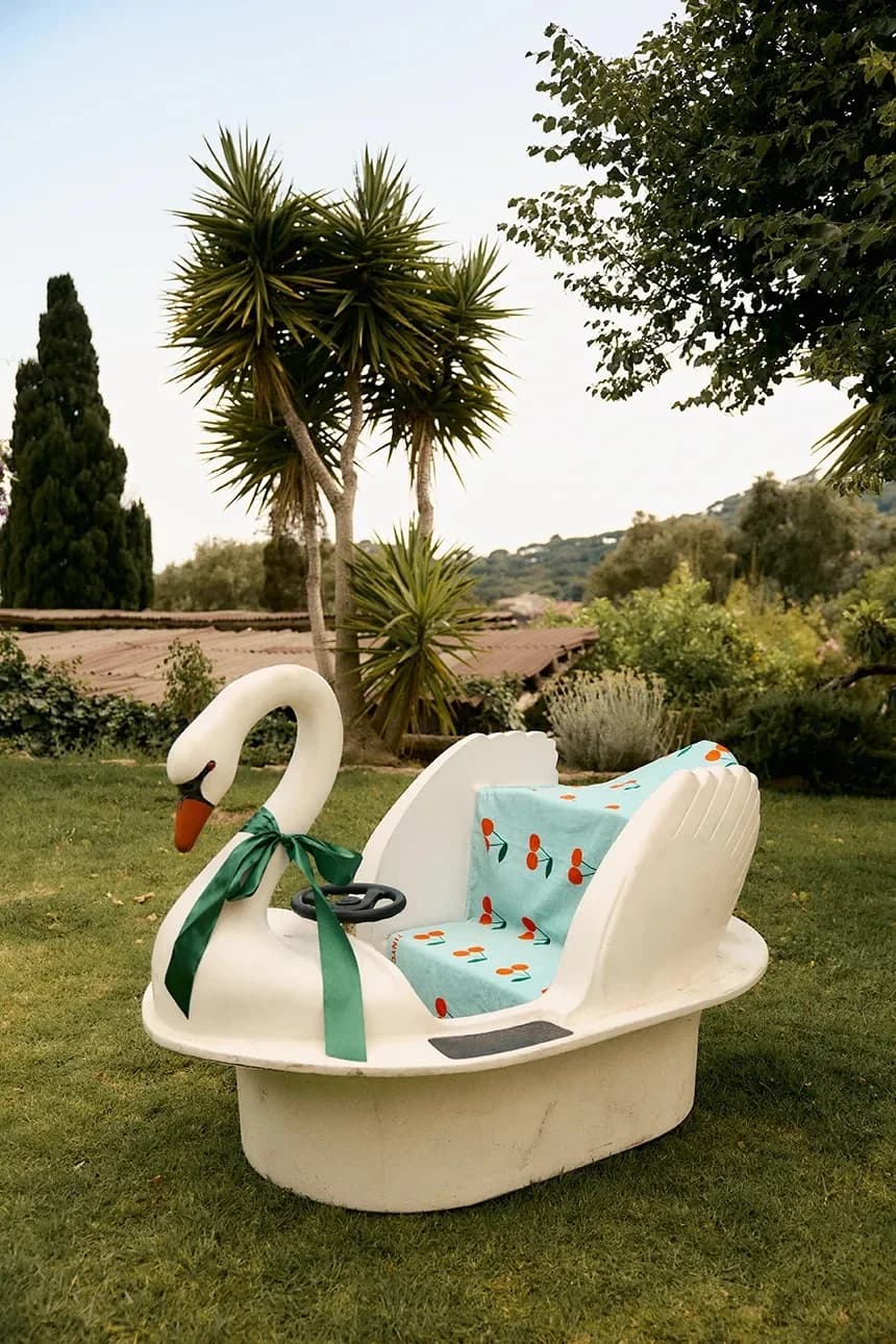 CHERRIES TOWEL детское хлопковое полотенце - фото 3